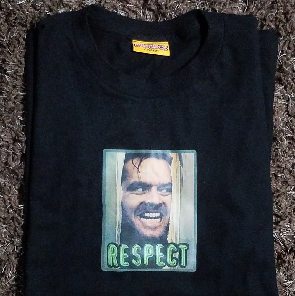Mens here's johnny Tshirt Size Large